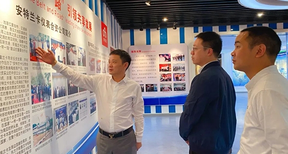 青田县委常委、纪委书记、监委主任陆翔到东升国际官网集团发展“纪检监察干部联百企”活动