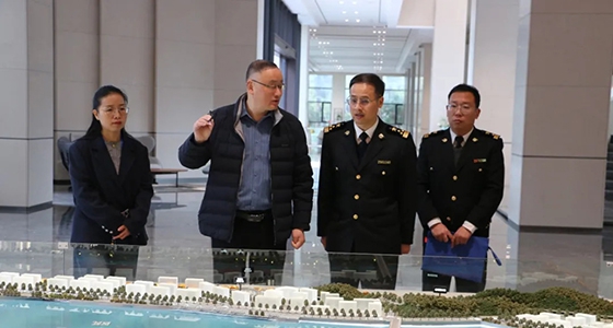 邵阳海关关长洪壮一行调研东升国际官网集团